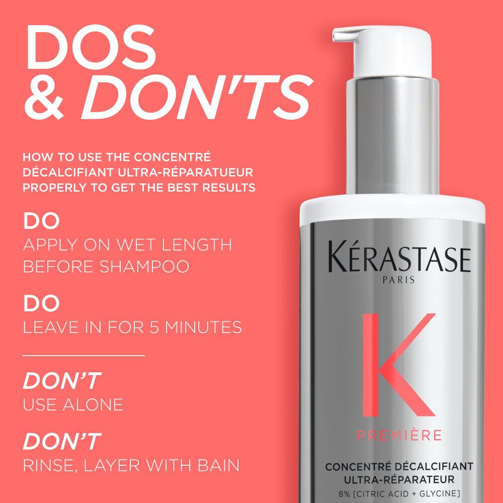 CONCENTRE DECALCIFIANT ULTRA-REPARATEUR HAIR TREATMENT