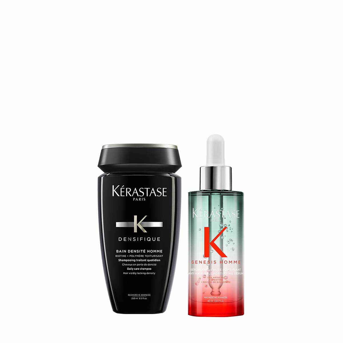 تقوية وتكثيف الشعر المعرض للترقق