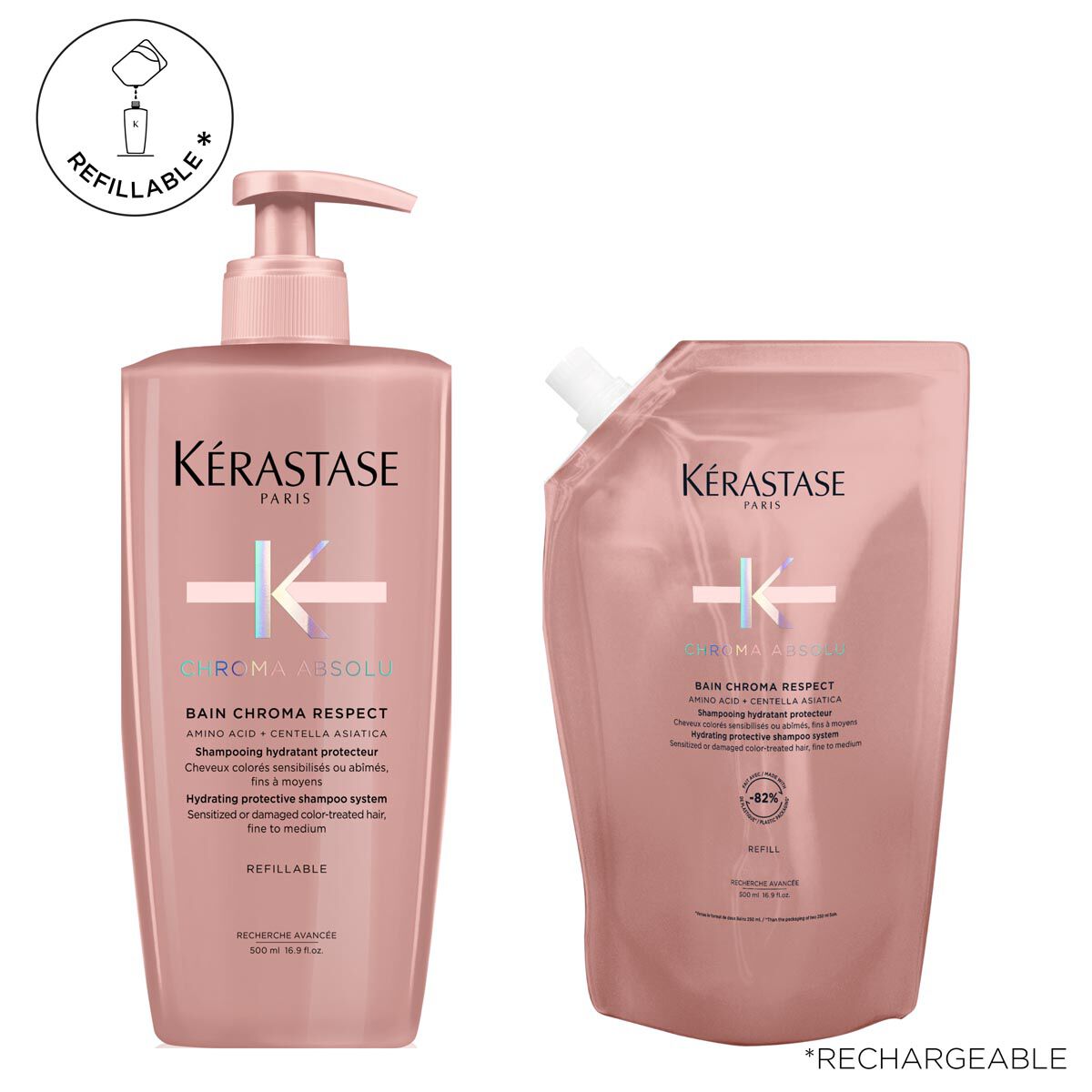KÉRASTASE CHROMA ABSOLU BAIN CHROMA RESPECT SHAMPOO FOR COLOR