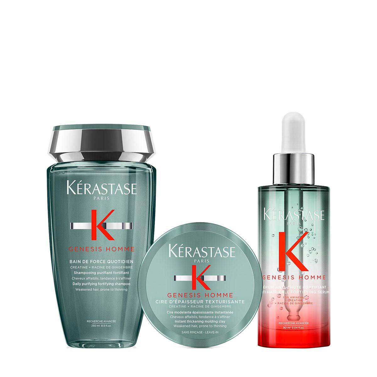 Genesis Homme Strengthening Hair Care Set for Men