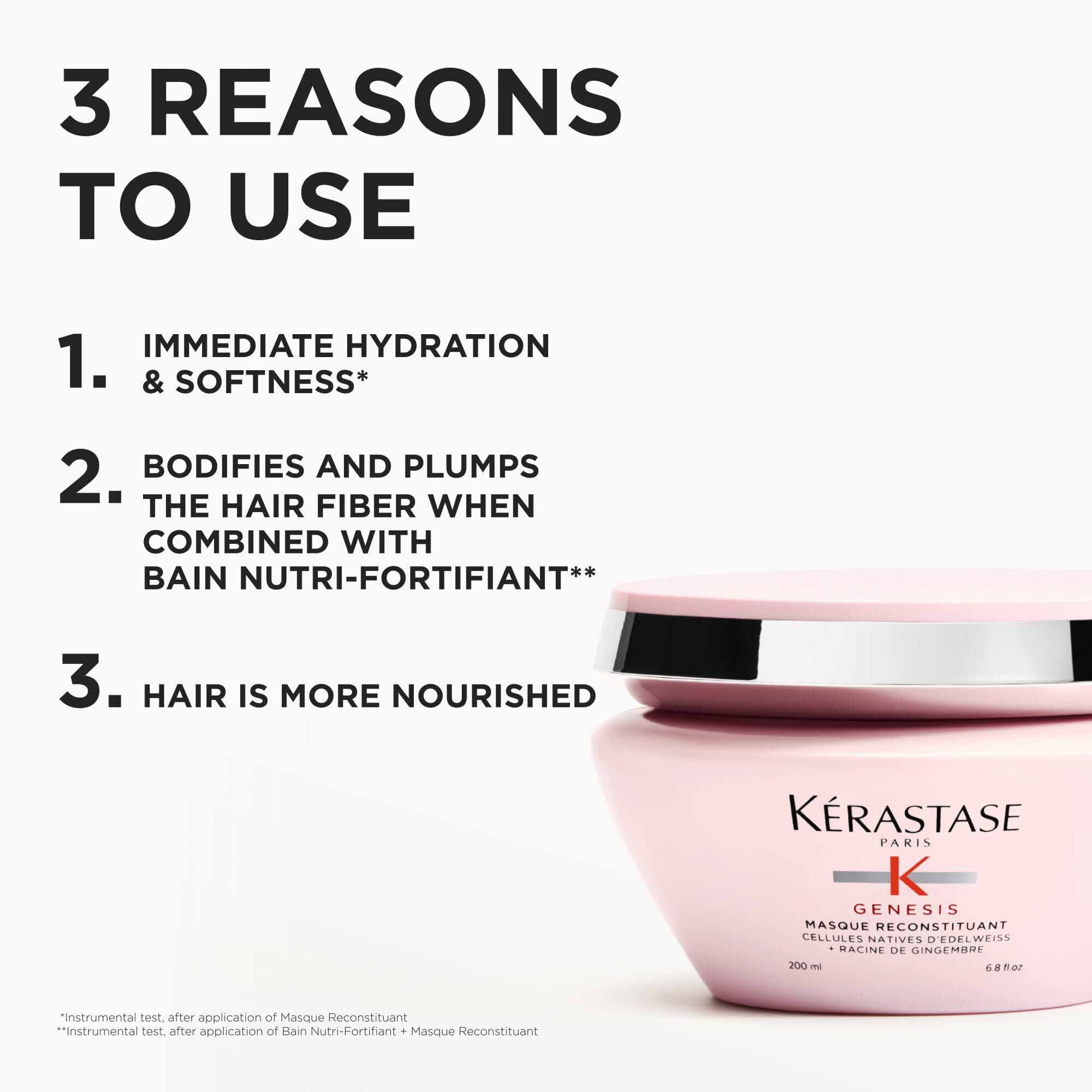 MASQUE RECONSTITUANT HAIR MASK