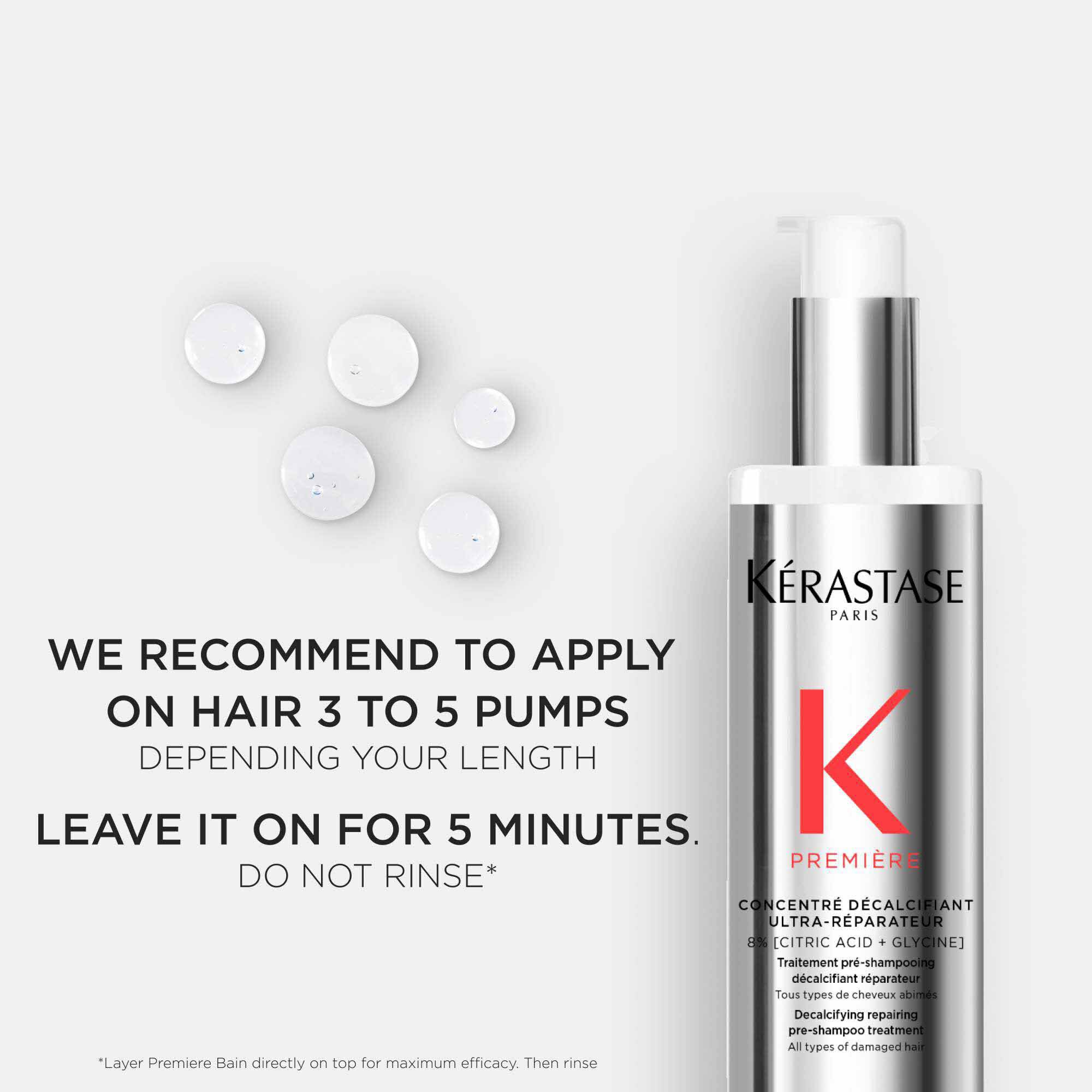 CONCENTRE DECALCIFIANT ULTRA-REPARATEUR HAIR TREATMENT