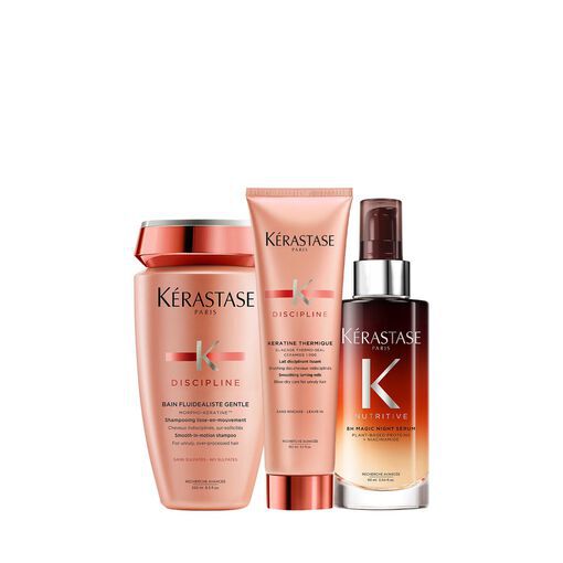 Discipline Anti-Frizz Deep Treatment Sulfate Free Hair Care Set