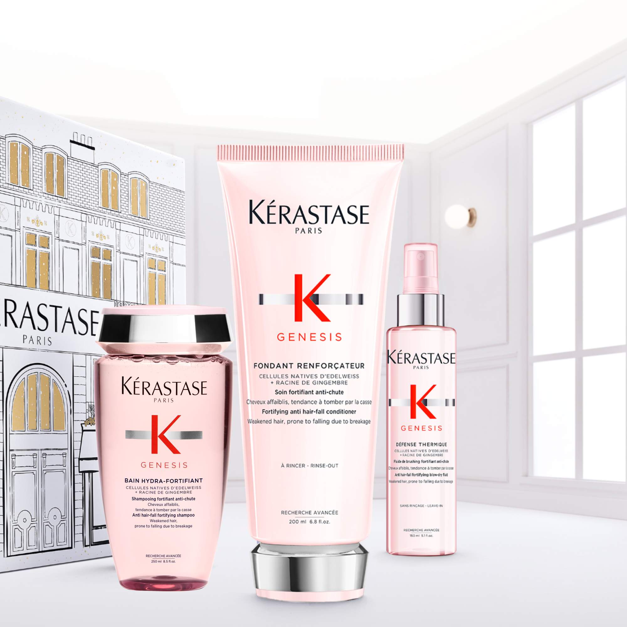 Kérastase GENESIS 250mL 2本セット ケラスターゼ Kerastase Genesis Fondant Ramadan Gift Set